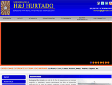 Tablet Screenshot of hyjhurtado.com